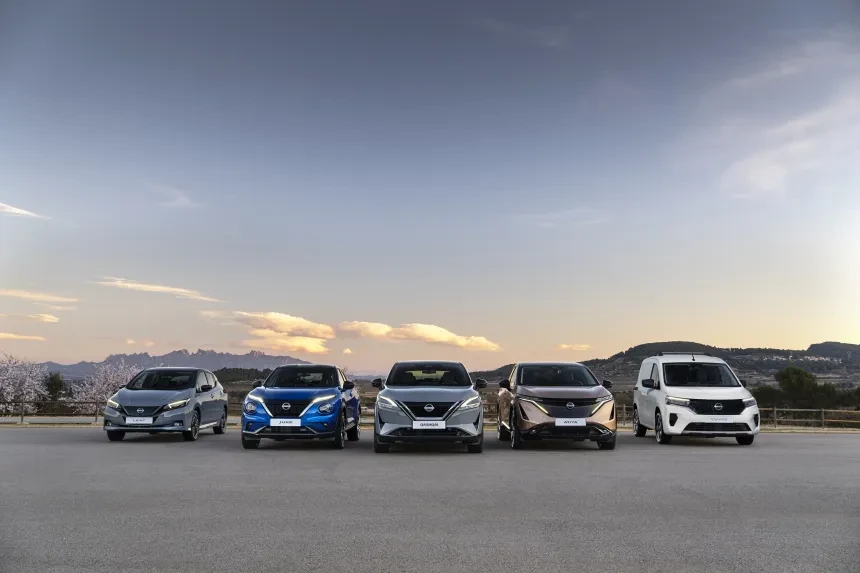 Voorraad nissan tegel